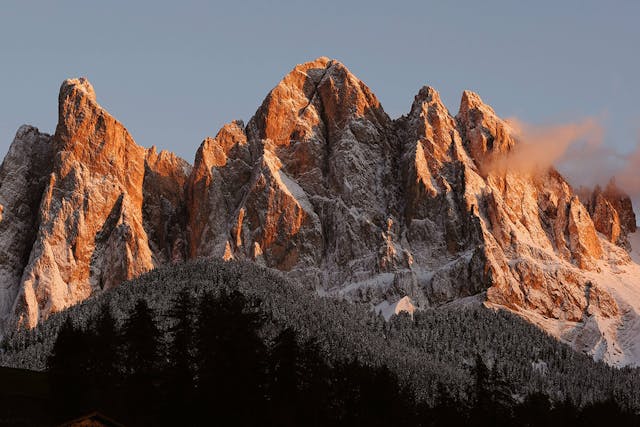 Dolomiti al tramonto - racconto di Dolomea