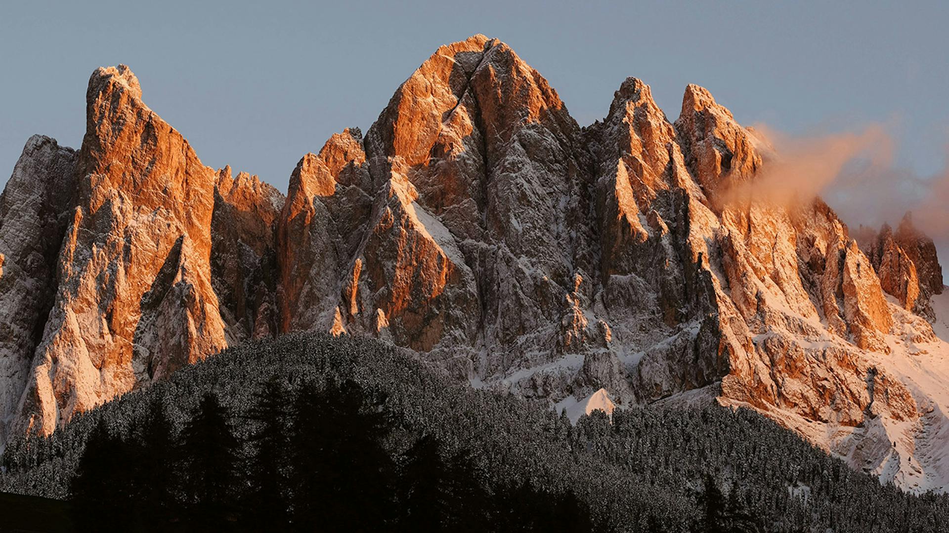 Dolomiti al tramonto - racconto di Dolomea