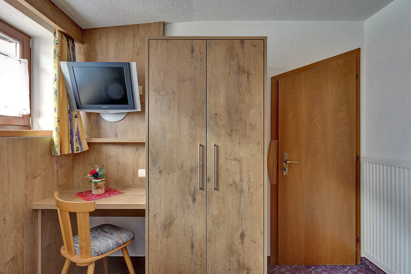 Stanza camera comfort del Gisserhof in Valle Aurina