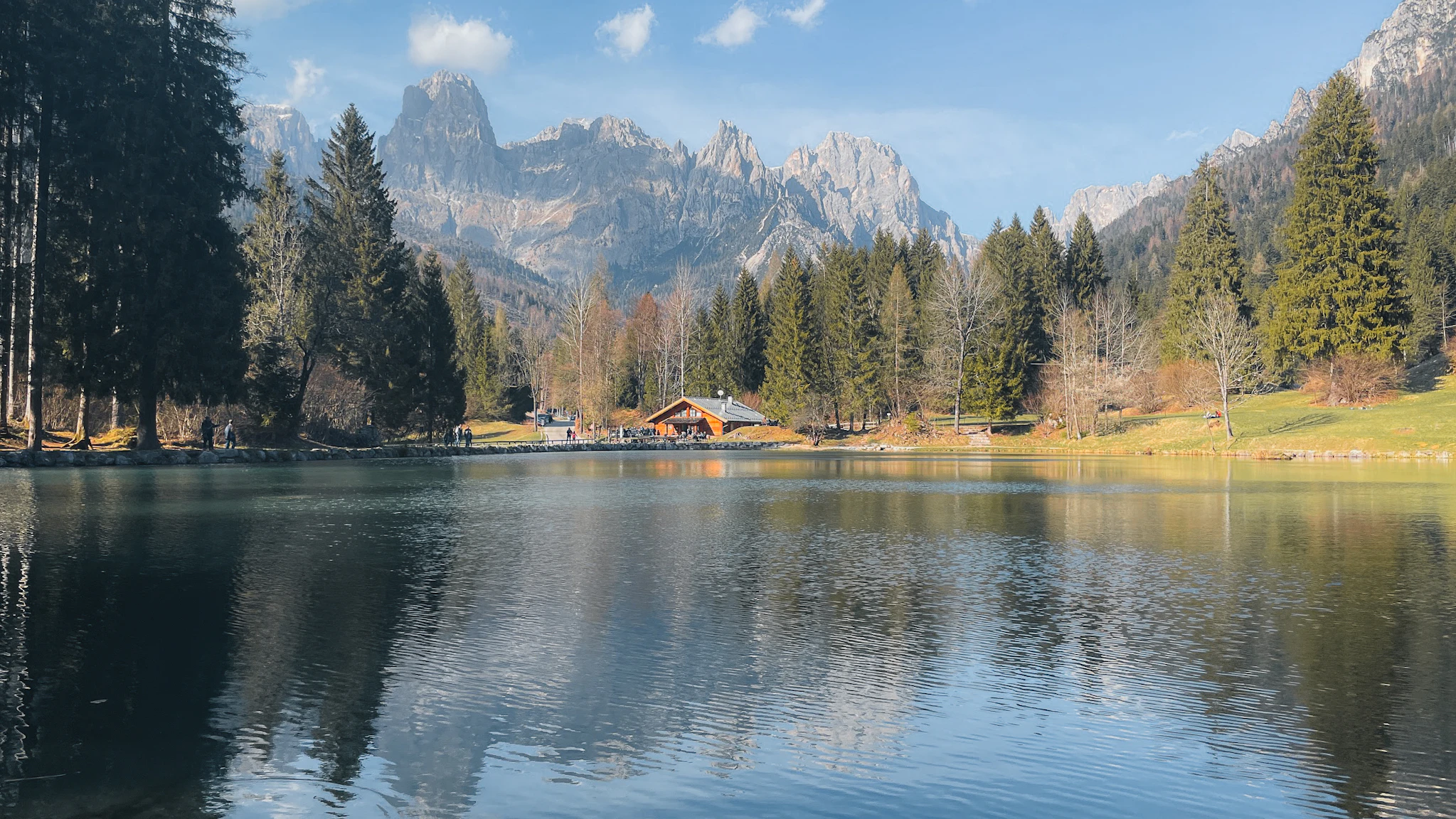 Escursione in Val Canali con vista Pale di San Martino