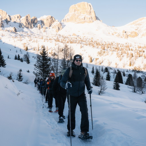 Dolomiti da sogno escursioni di gruppo invernali