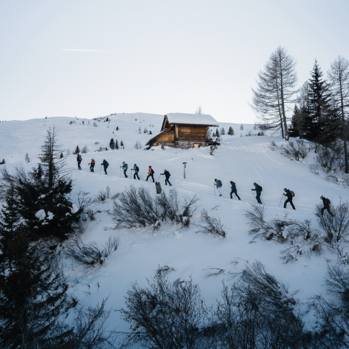 Dolomiti da sogno escursioni di gruppo invernali