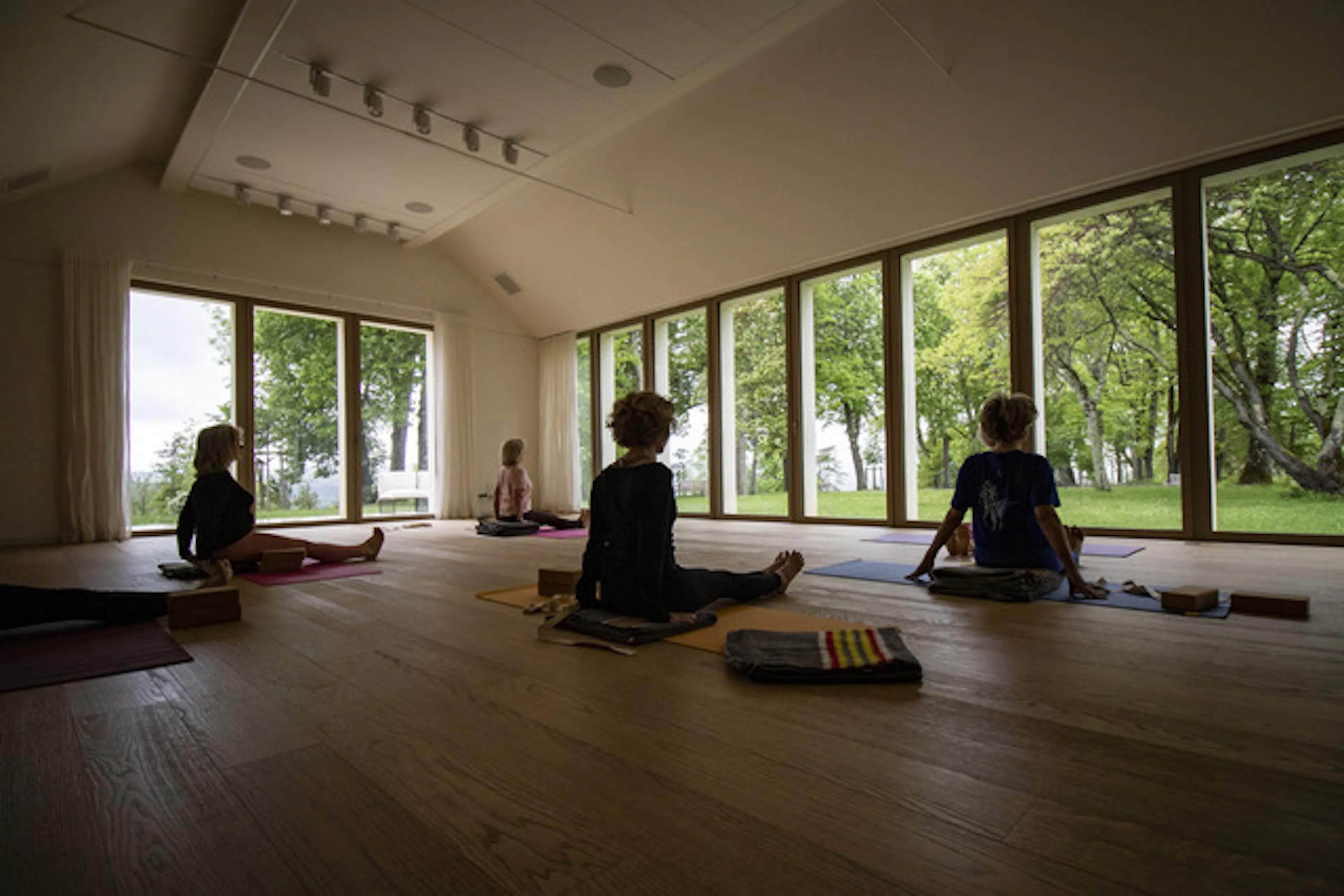 Atelier yoga Myriam Chaigneau Domaine de Cazenac