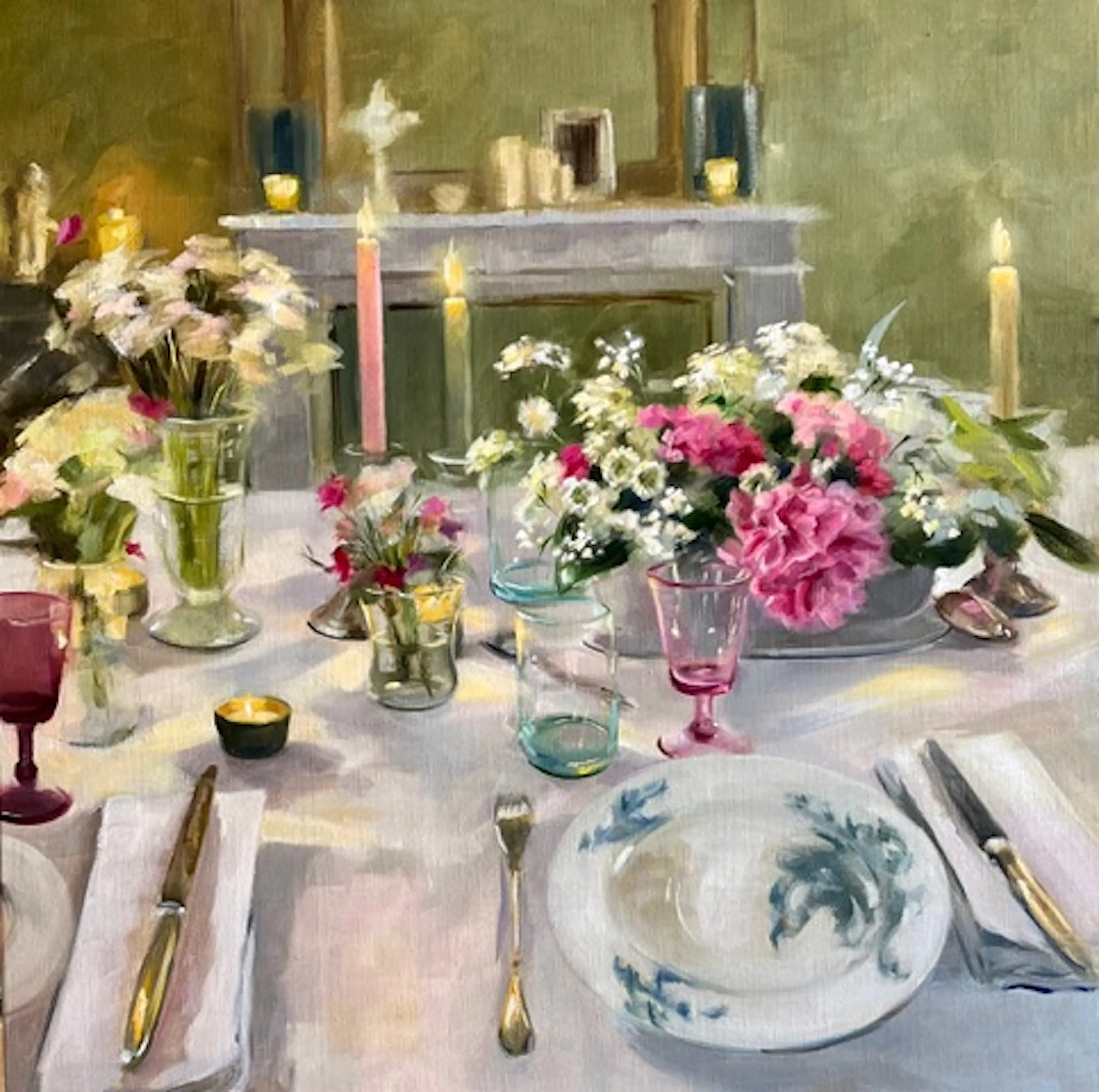 Atelier peinture Laurence Bost Domaine de Cazenac