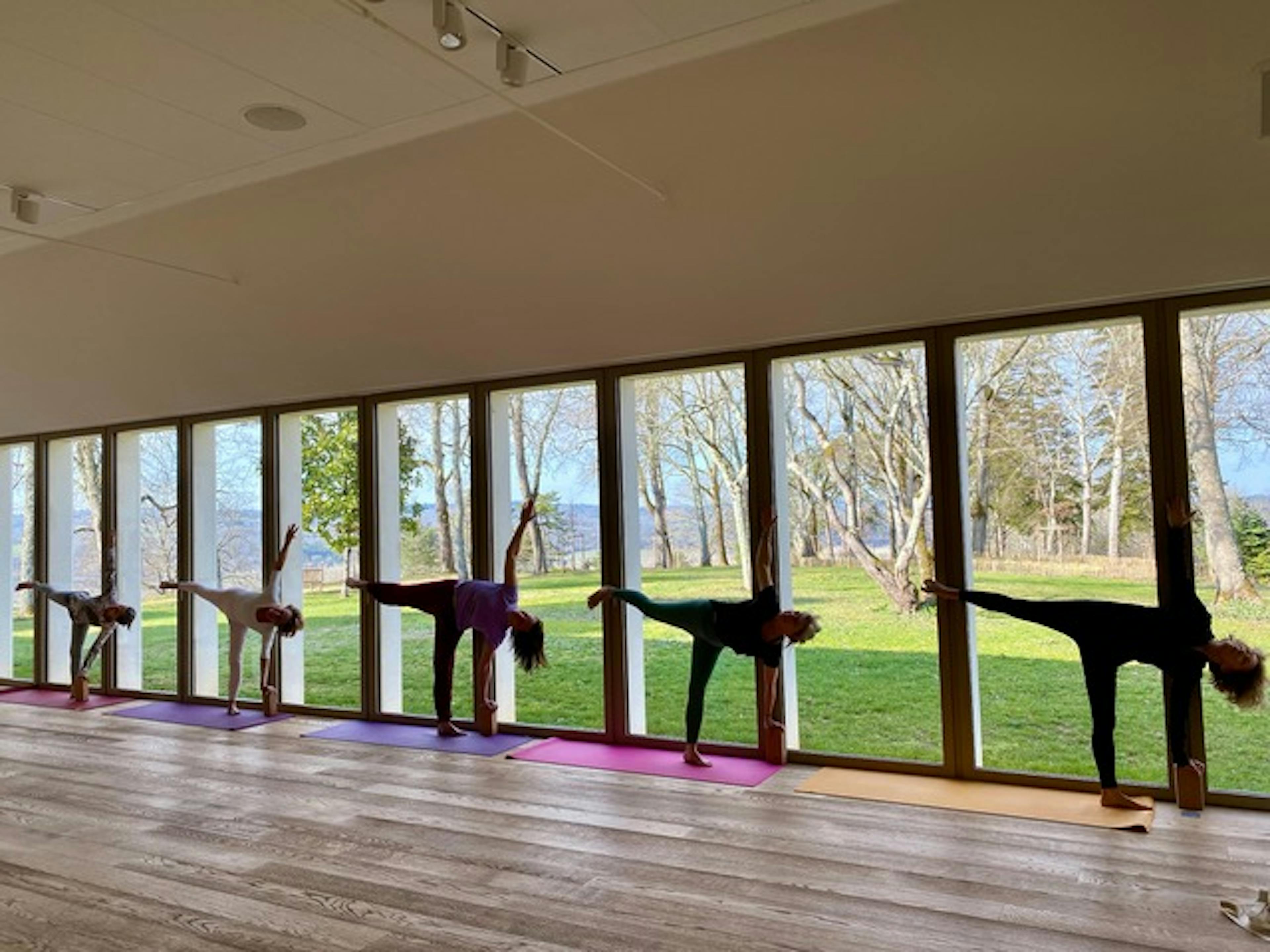 Atelier yoga Myriam Chaigneau Domaine de Cazenac