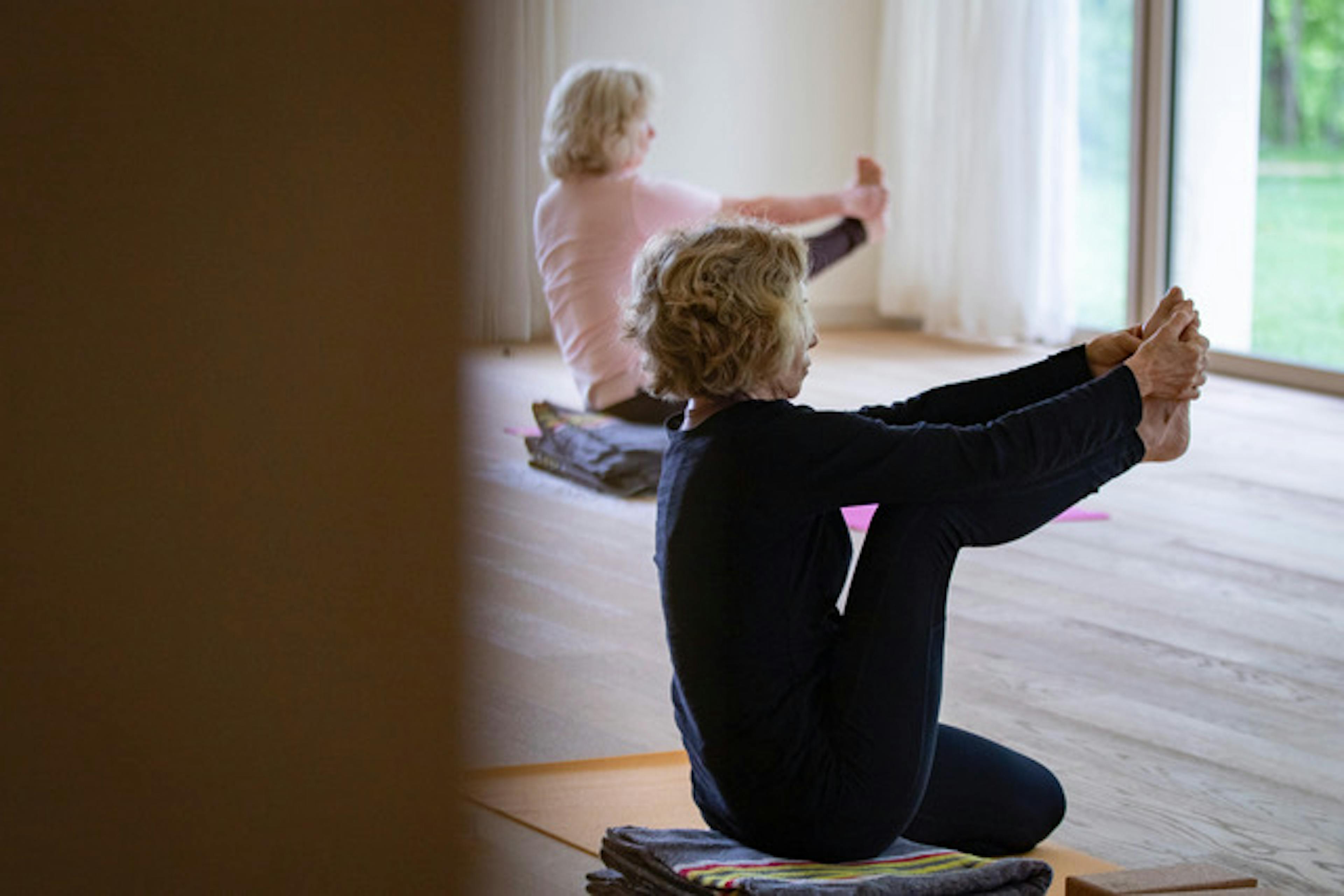 Atelier yoga Myriam Chaigneau Domaine de Cazenac