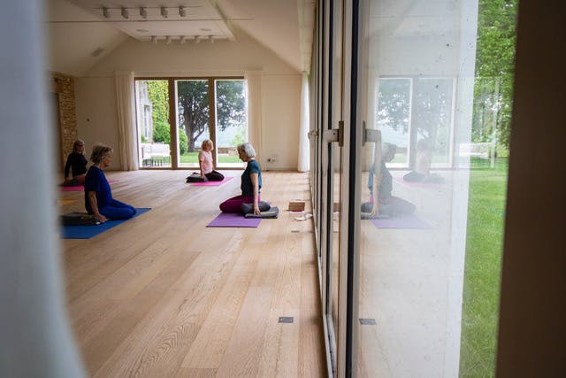 Atelier yoga Myriam Chaigneau Domaine de Cazenac