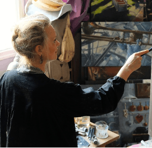 Atelier peinture Laurence Bost Domaine de Cazenac