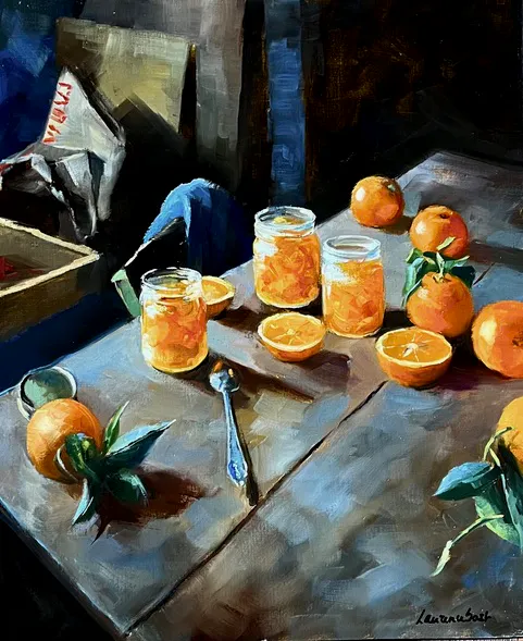 Atelier peinture Laurence Bost Domaine de Cazenac