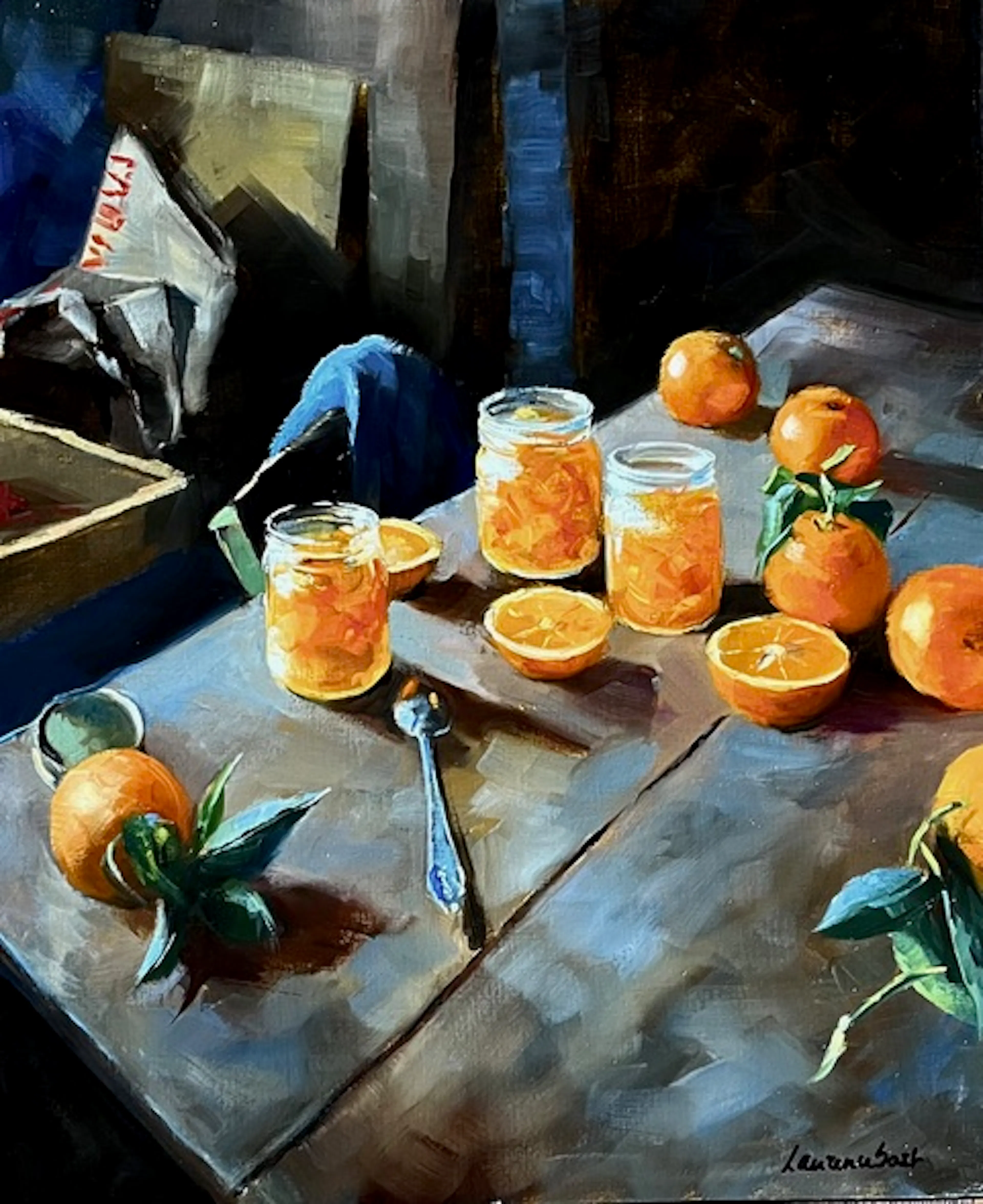 Atelier peinture Laurence Bost Domaine de Cazenac