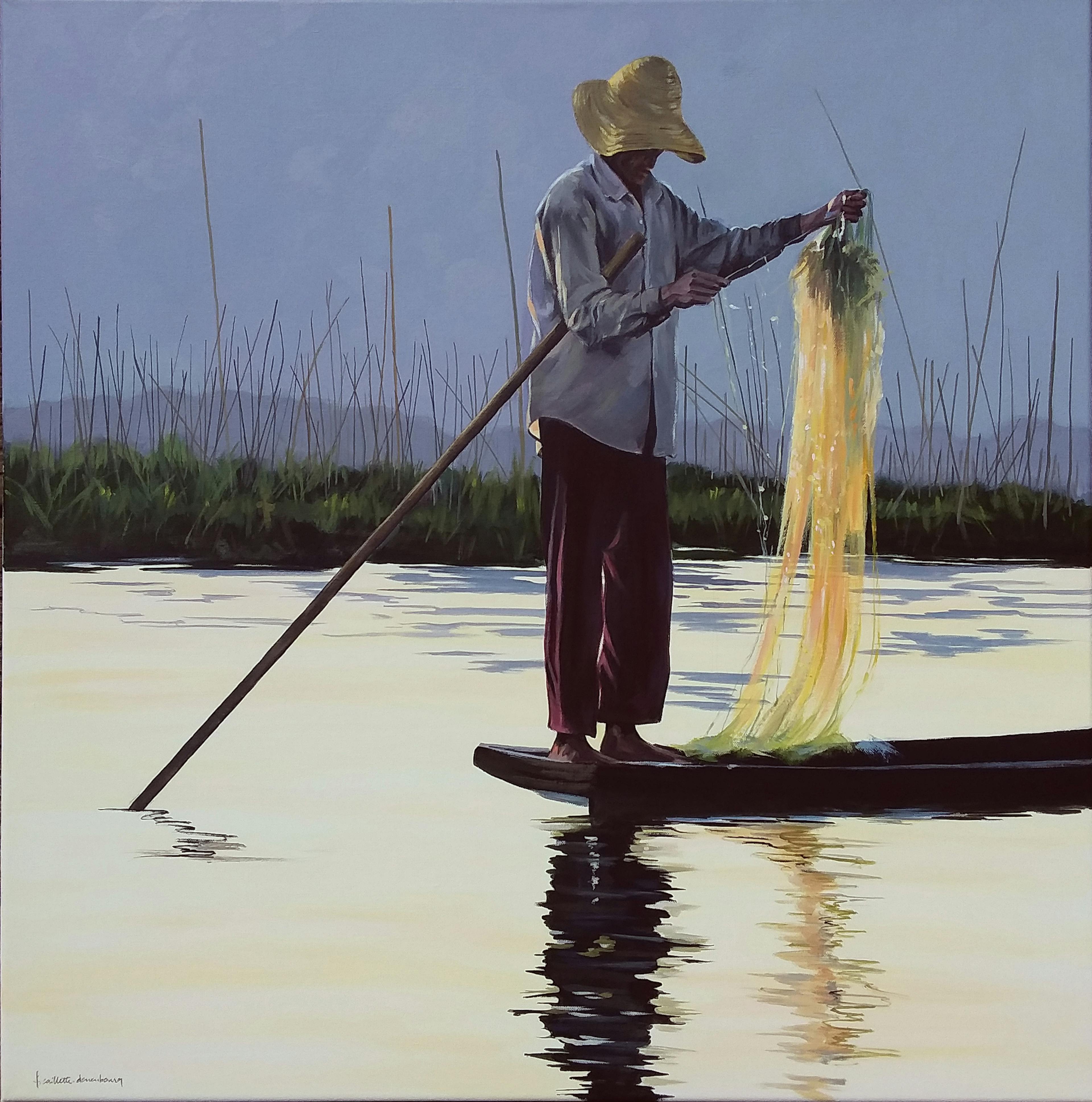Atelier peinture - Françoise Caillette-Deneubourg - Domaine de Cazenac