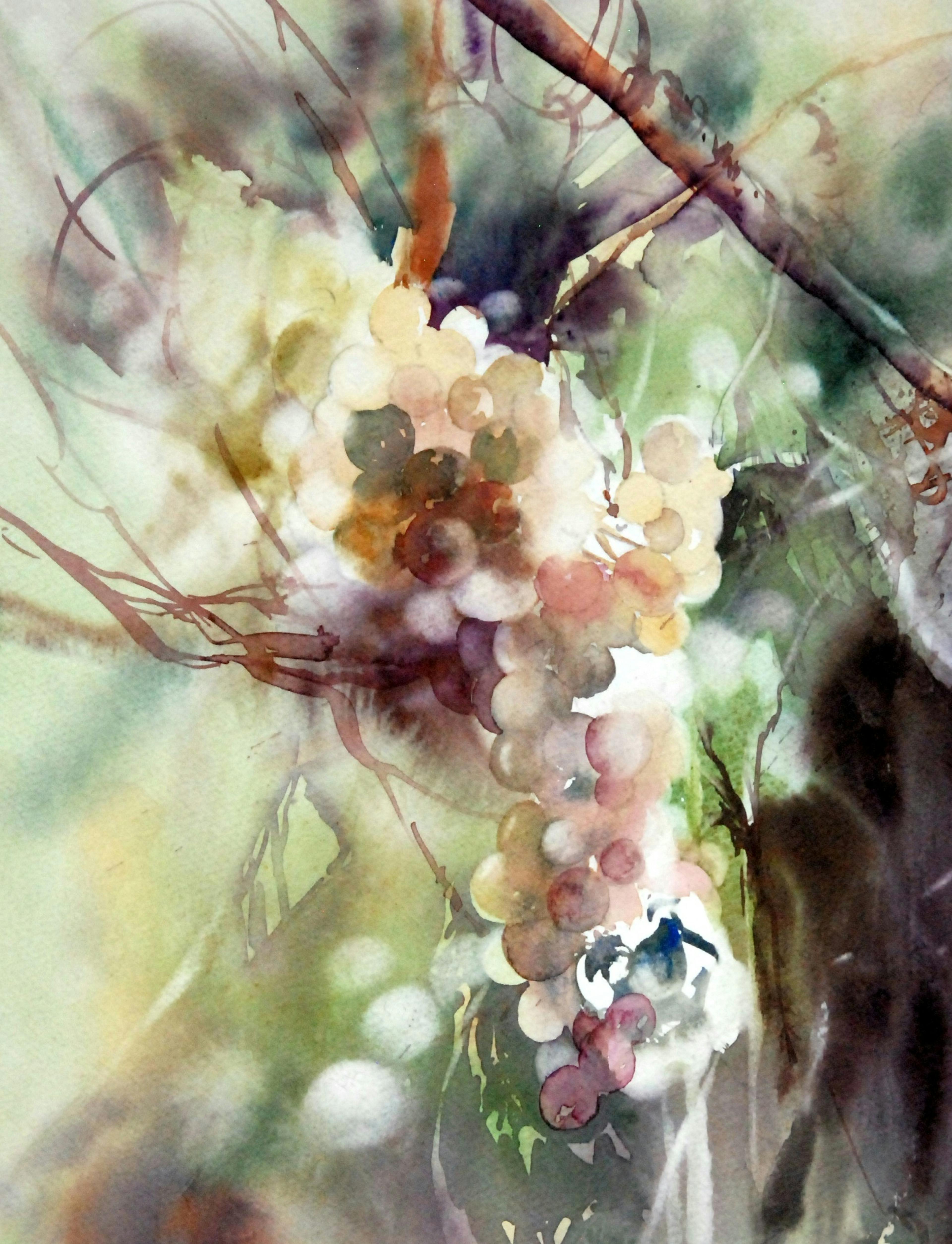 Atelier peinture - Joëlle Krupa - Domaine de Cazenac