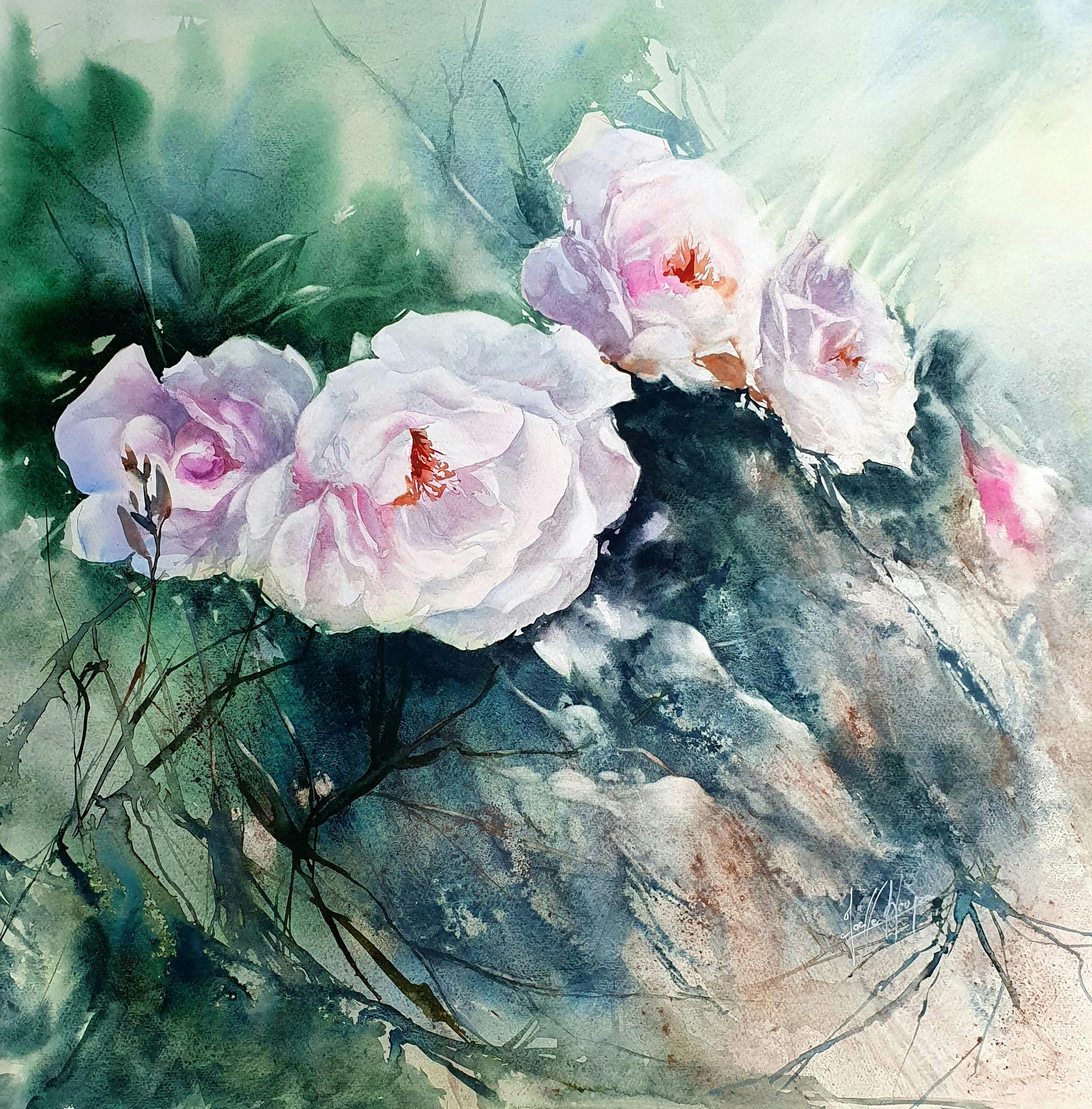 Atelier peinture - Joëlle Krupa - Domaine de Cazenac