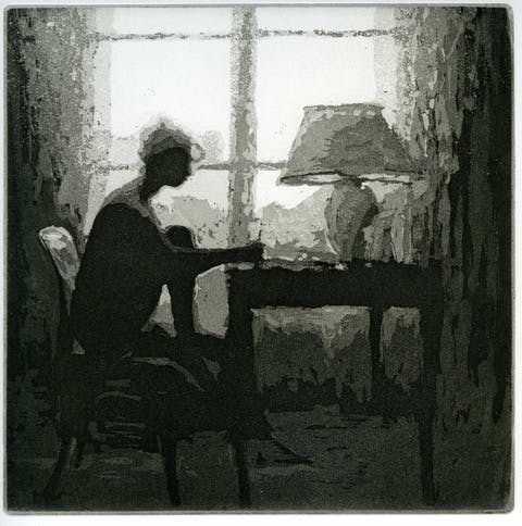 Atelier gravure - Guy Braun - Domaine de Cazenac