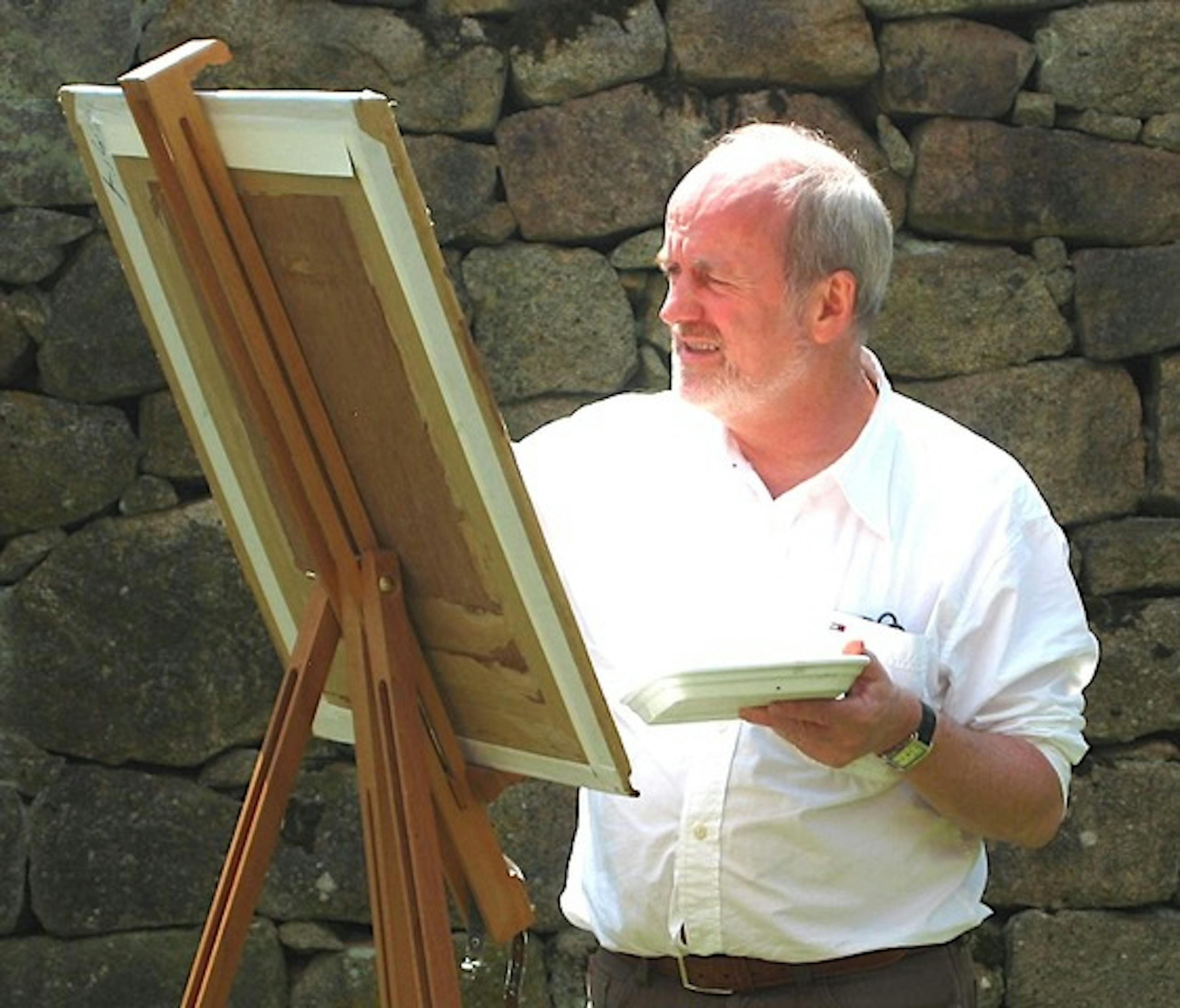 Atelier peinture - Jean-Claude Papeix - Domaine de Cazenac