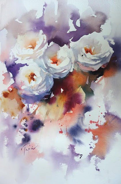 Atelier peinture - Jean-Claude Papeix - Domaine de Cazenac