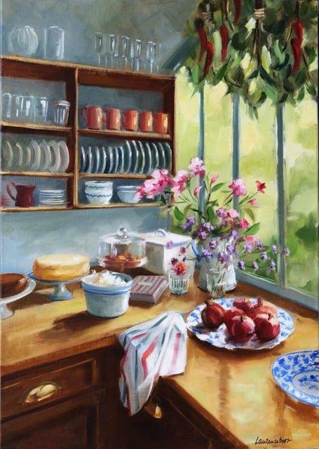 Atelier peinture Laurence Bost Domaine de Cazenac