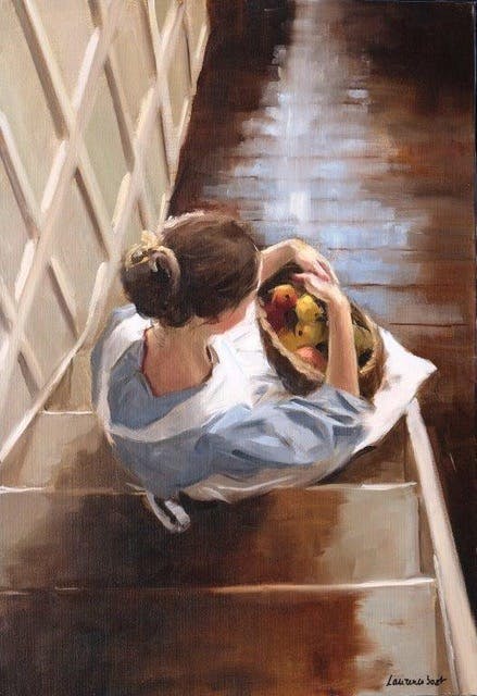 Atelier peinture Laurence Bost Domaine de Cazenac