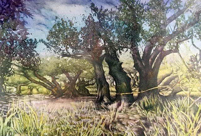 Atelier peinture Duplantier Domaine de Cazenac