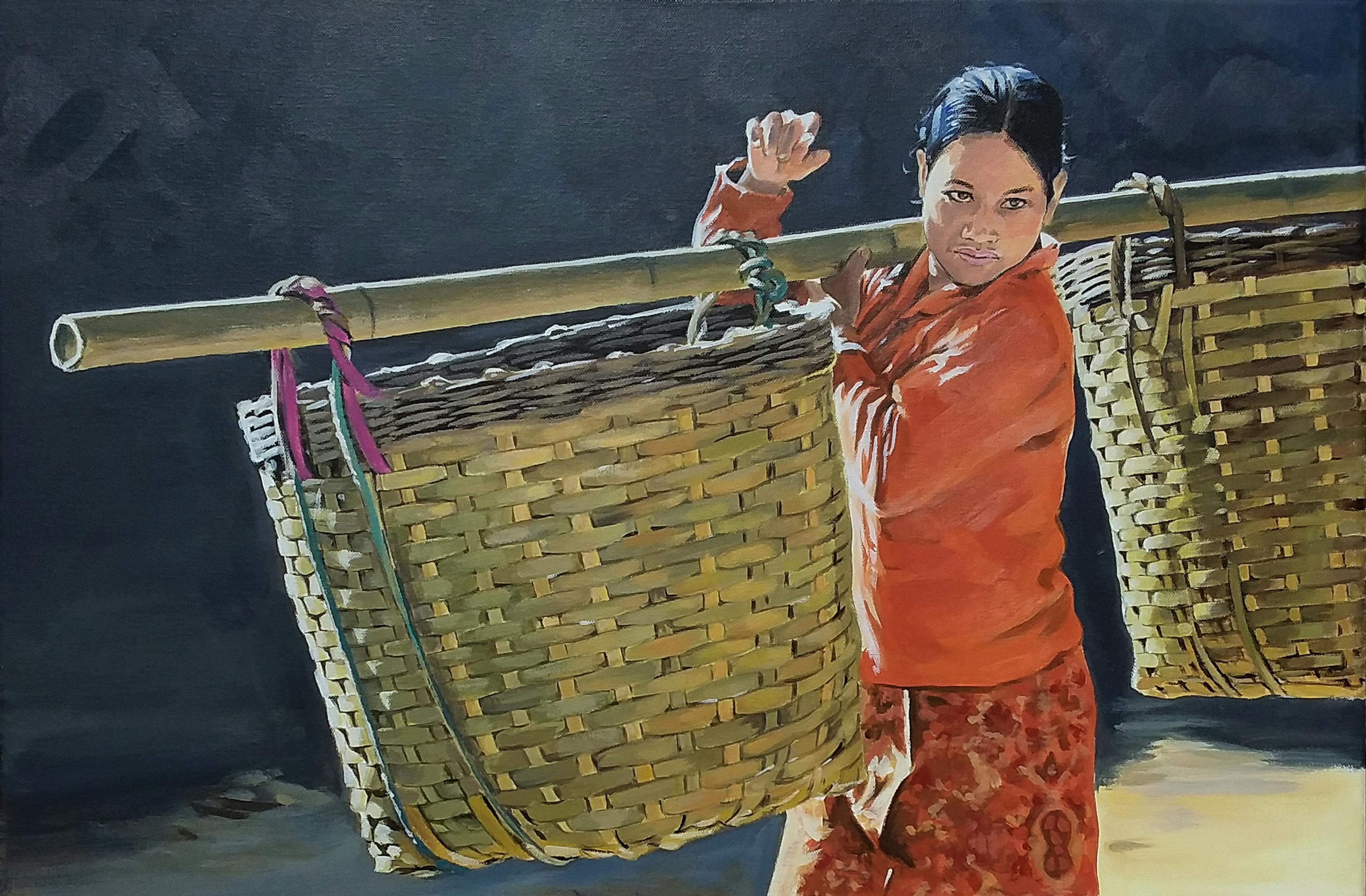 Atelier peinture Françoise Caillette-Deneubourg Domaine de Cazenac