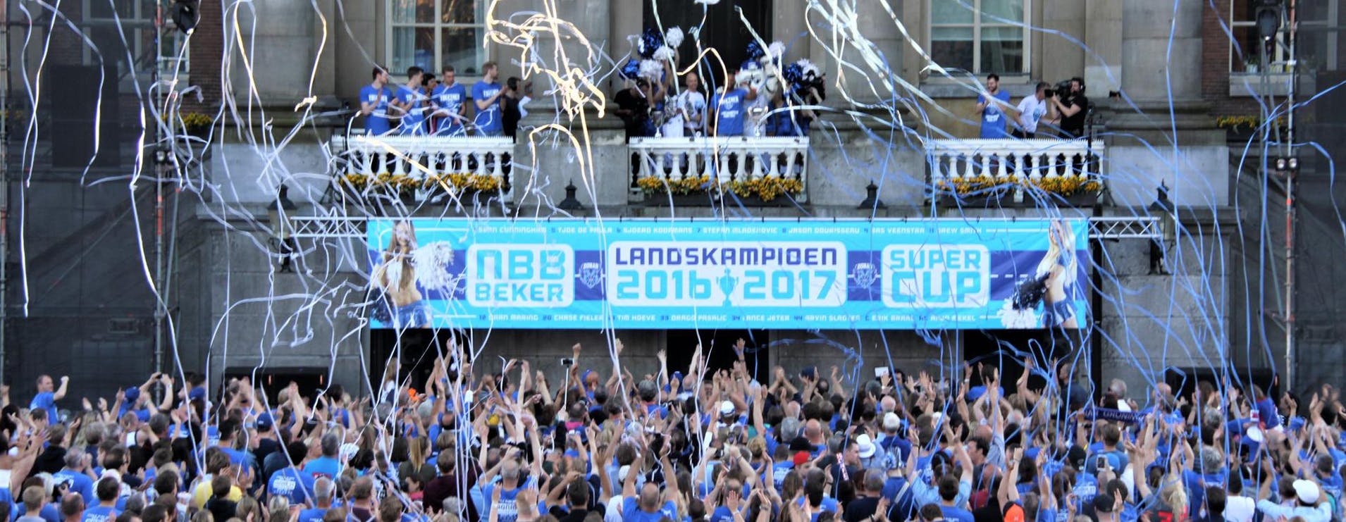 Huldiging Donar op de Grote markt