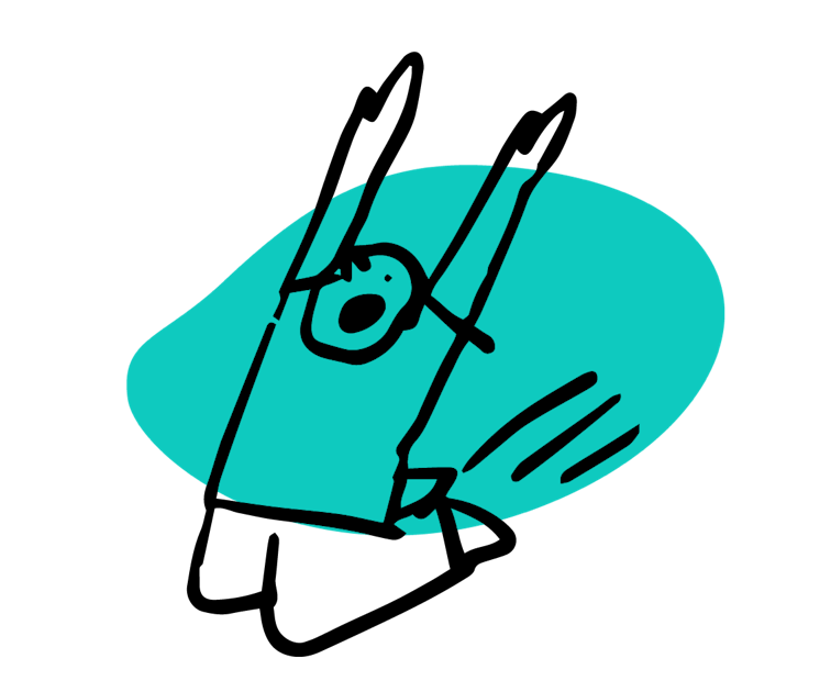 Thumbnail Done illustration celebrating victory