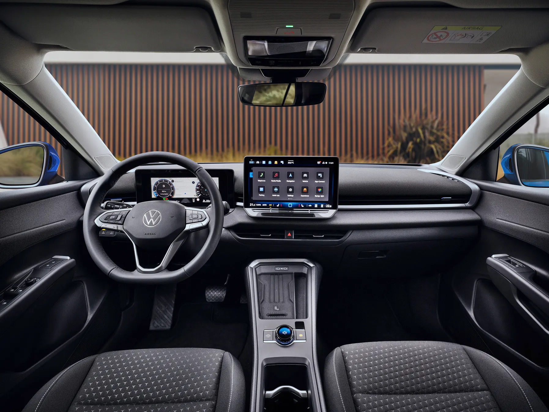 A yellow VW T-Roc Driving - Image 4