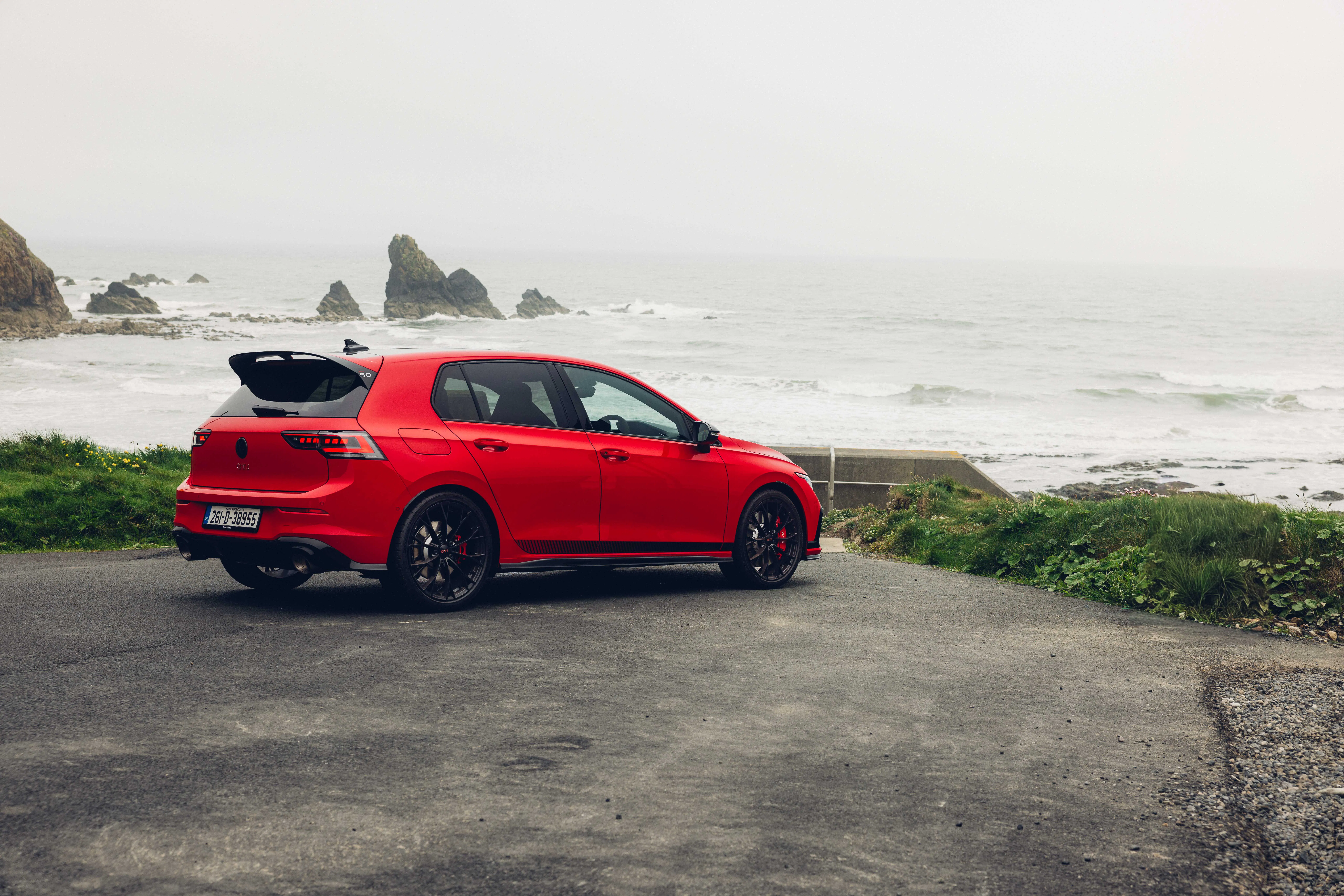 A red Volkswagen Golf GTI Edition 50 - Image 2