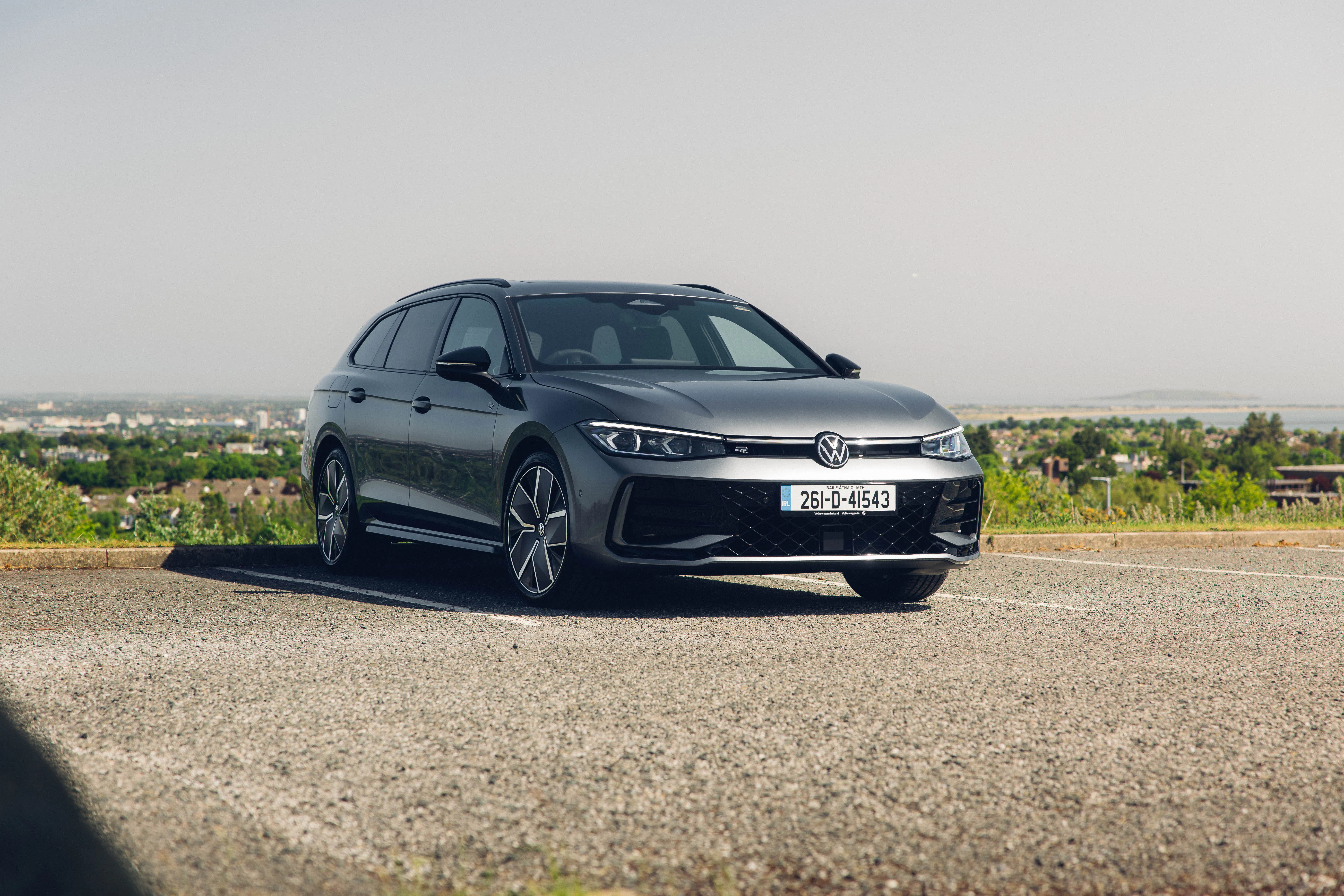 A grey Volkswagen Passat Estate - Image 1