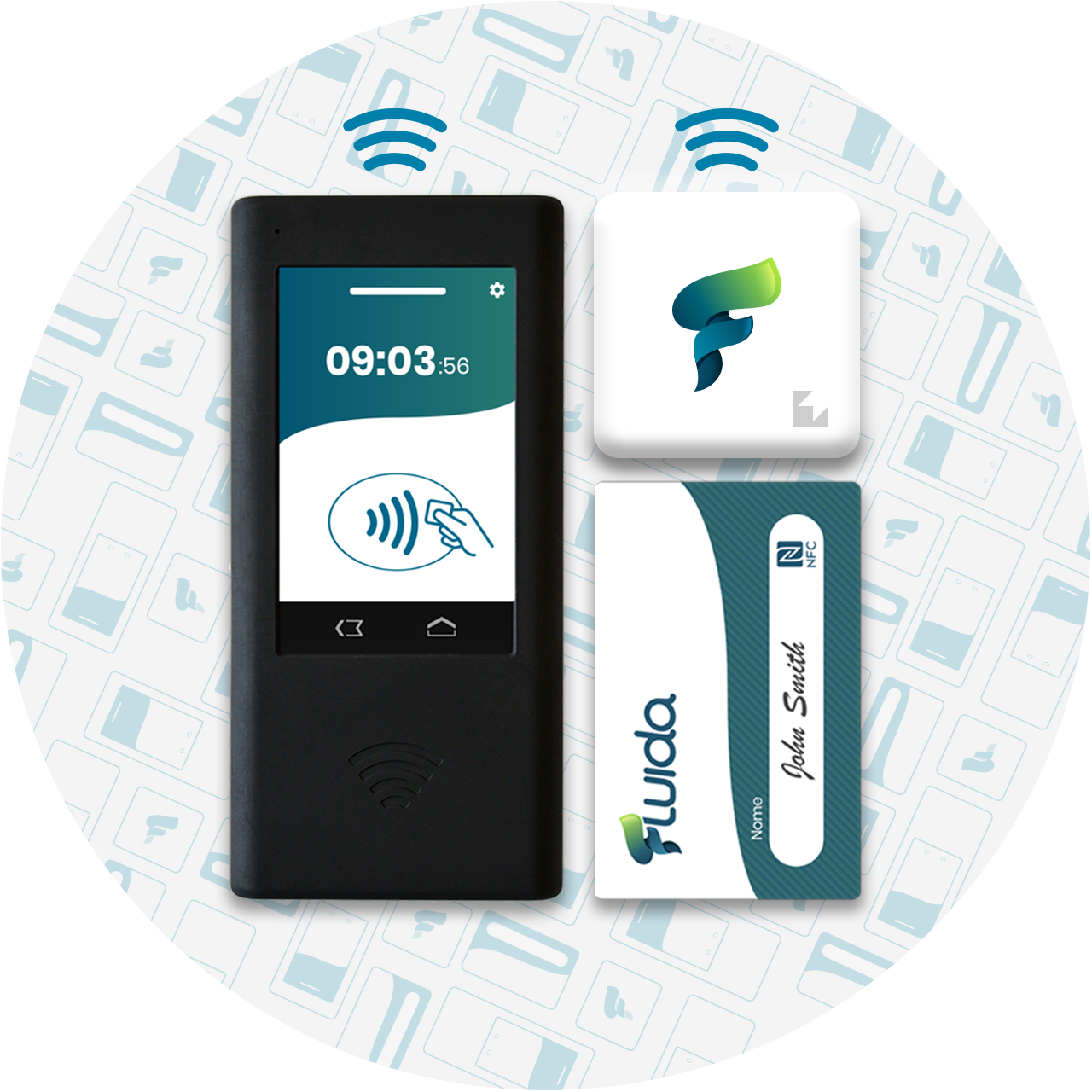 Fluida Beacon - Sistema Di Rilevazione Presenze Via Bluetooth Per Timbratura Da Smartphone - Foto 2