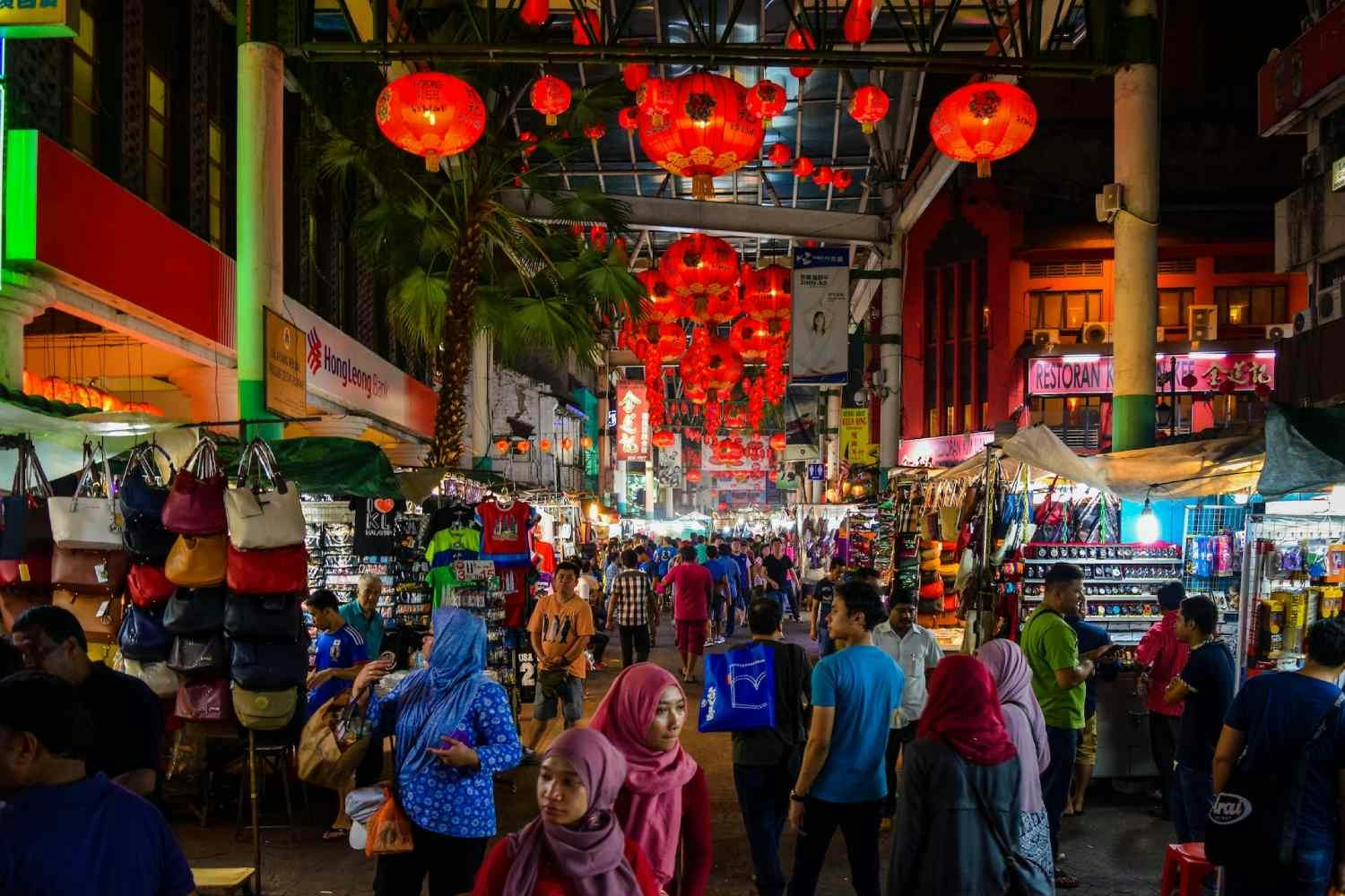 Night Market Kuala Lumpur, Malaysia