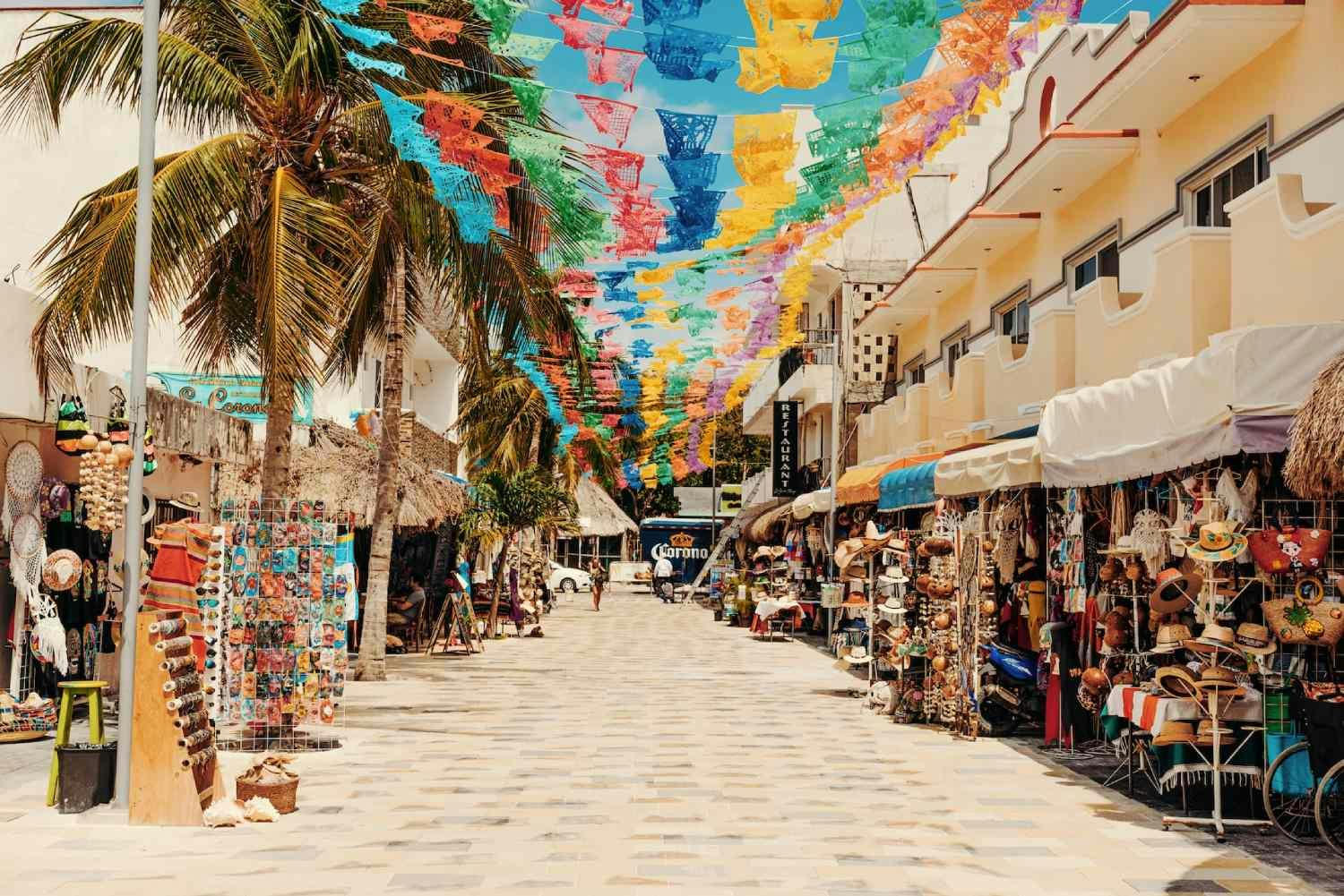 Downtown Playa del Carmen, Mexico