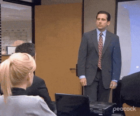 Scene from series the office