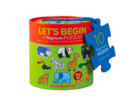 Crocodile Creek Let's Begin Jungle Puzzle