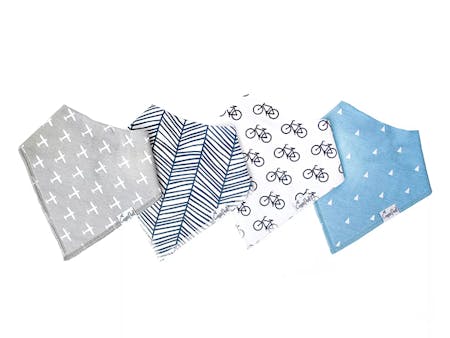 Copper Pearl Baby Bandana Bibs