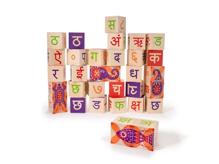 Uncle Goose Wooden Alphabet Blocks