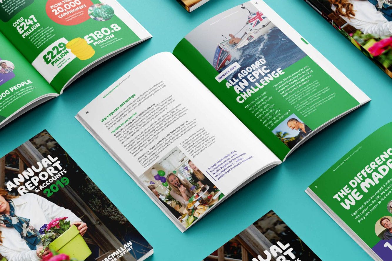 Macmillan books with article open