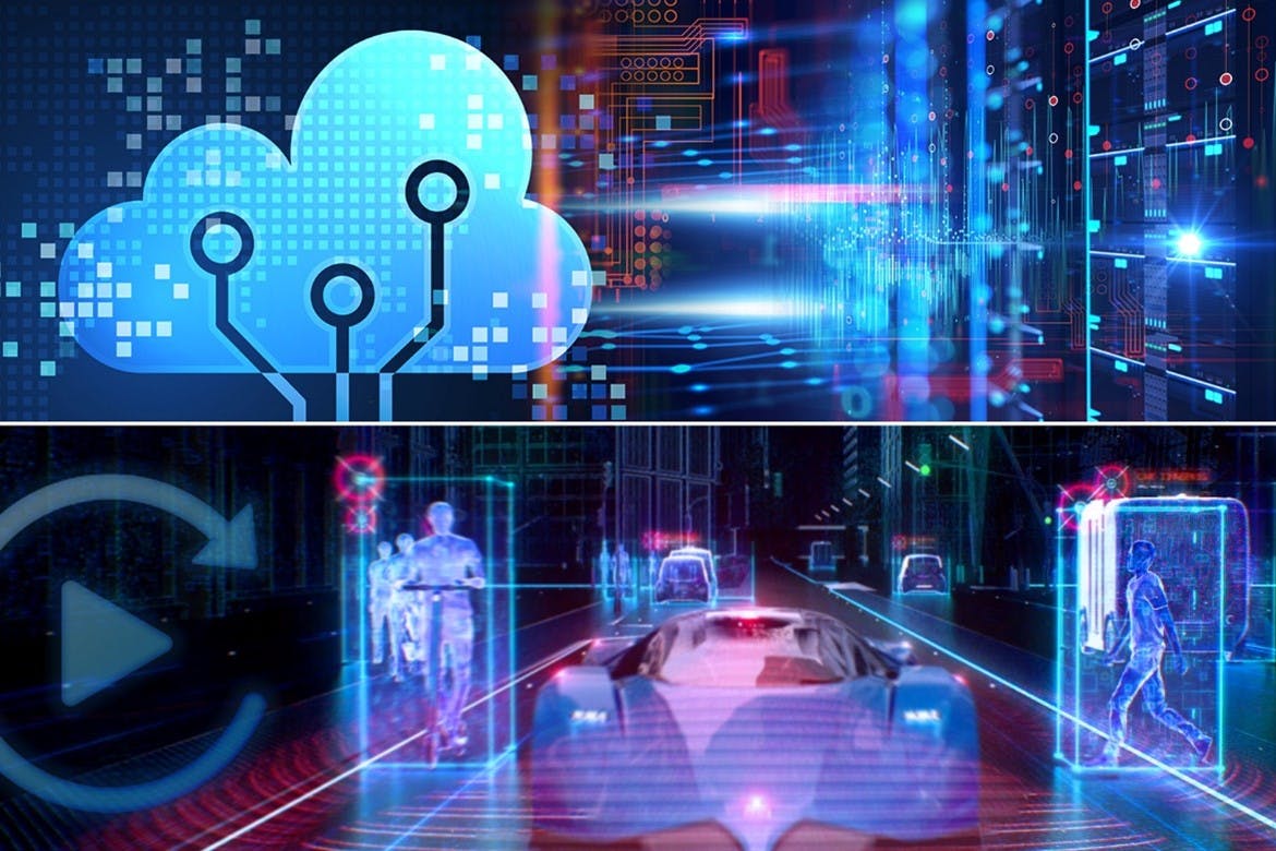 Azure cloud with automotive references