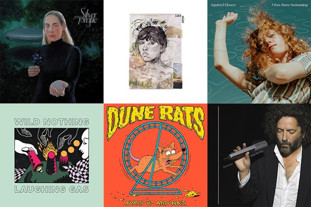 Grid of album artwork from Jan 31