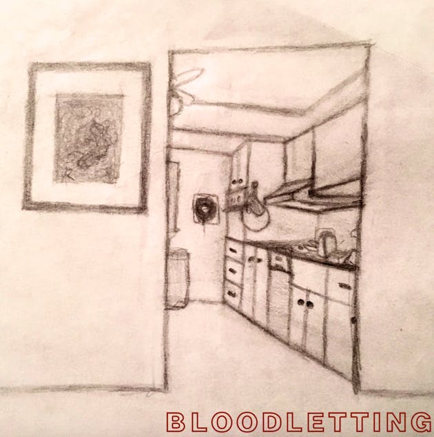 Album art for Etai's "Bloodletting"