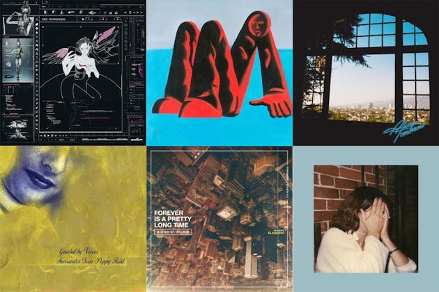 Grid of album artwork from Feb 21