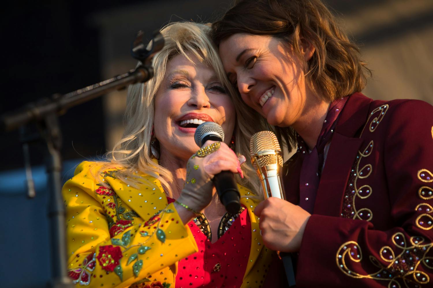 Dolly Parton & Brandi Carlisle c/o Ben Stas