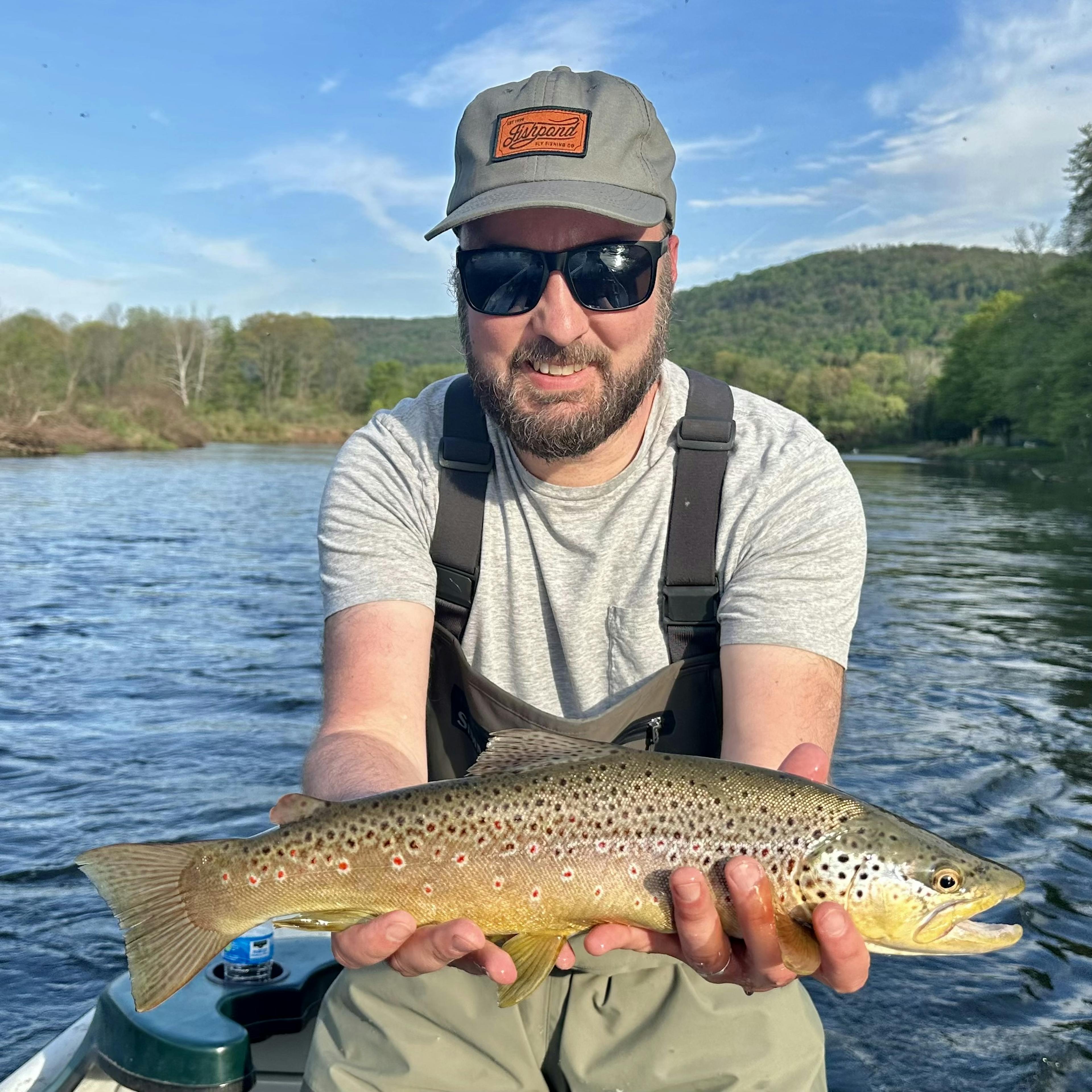 adam with a fish