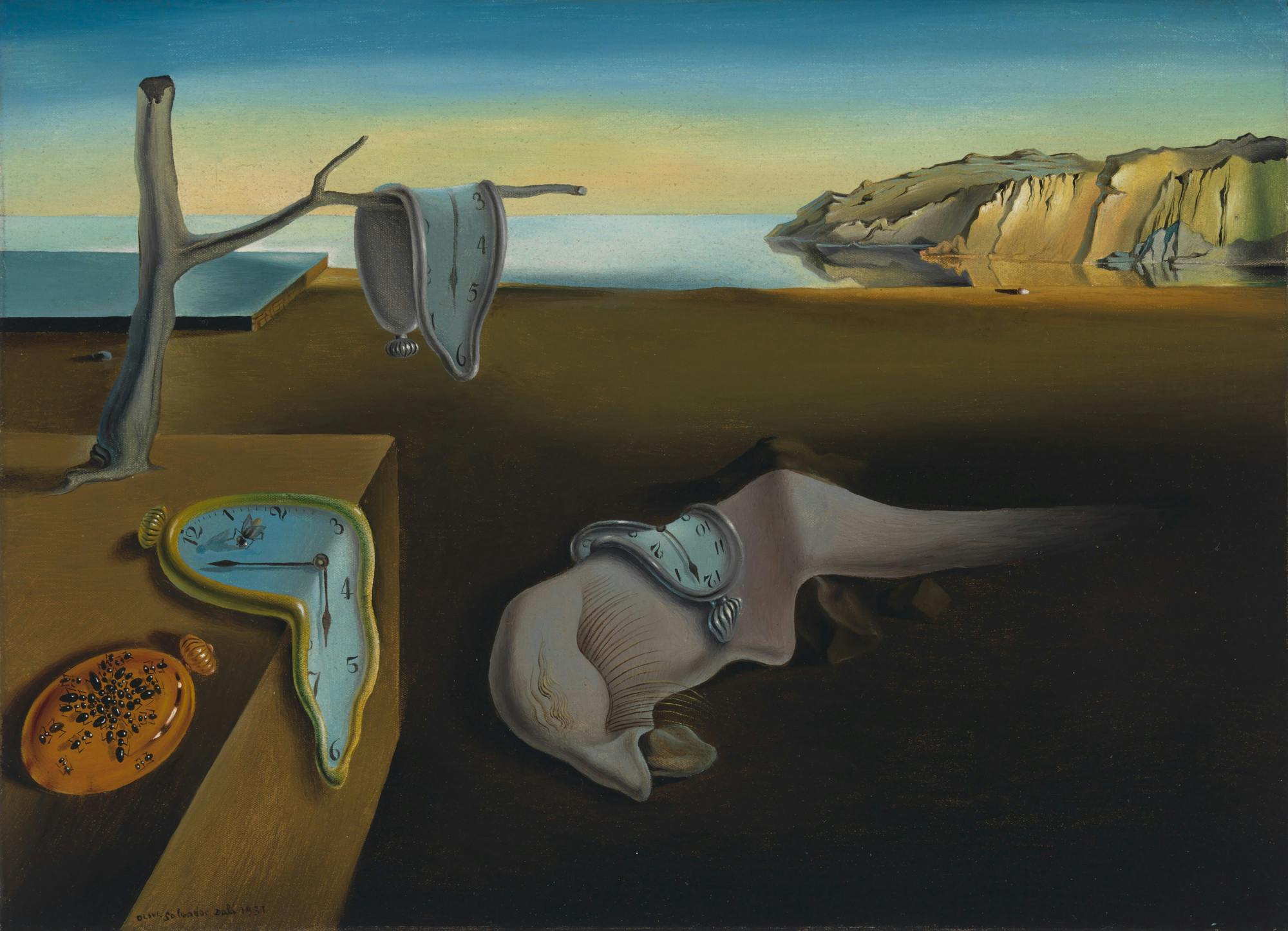 Persistence of Memory, Salvador Dali