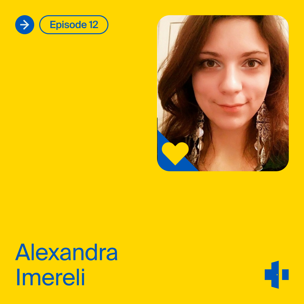 Cover of the Heroes of doxy.me podcast - Episode 12 with Alexandra Imereli