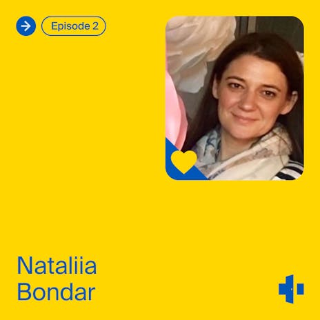Cover of the Heroes of doxy.me podcast - Episode 2 with Natalia Bondar