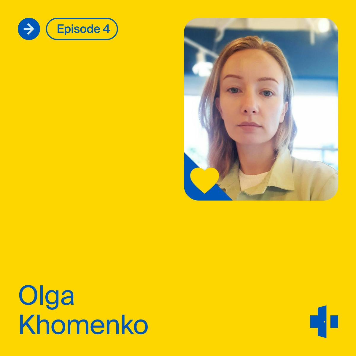 Cover of the Heroes of doxy.me podcast - Episode 4 with Olga Khomenko