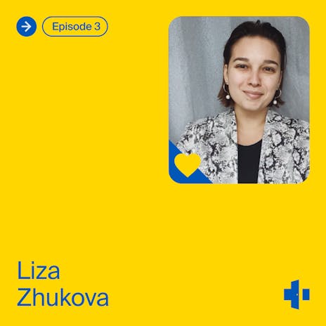 Cover of the Heroes of doxy.me podcast - Episode 3 Lisa Zhukova