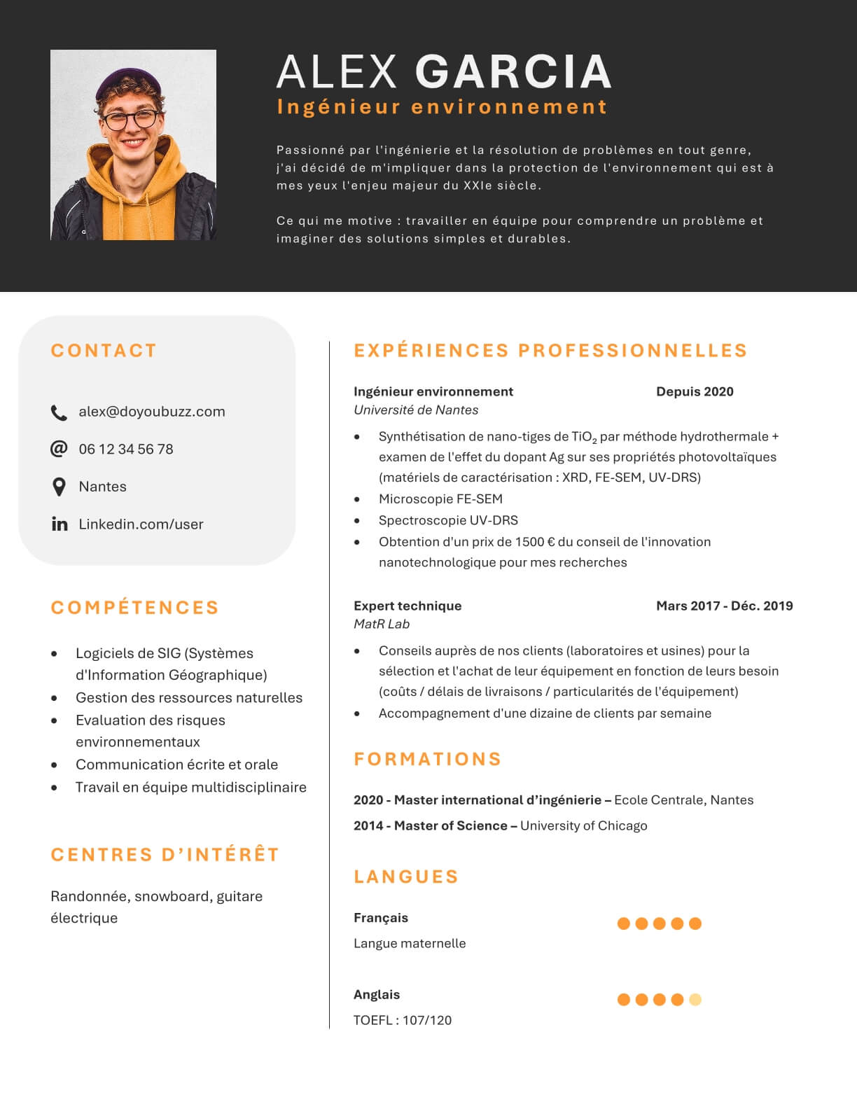 Template CV Word 7