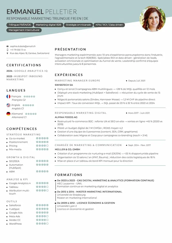 CV Suisse